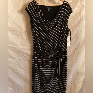 Lauren Ralph Lauren NWT Cowl-neck Dress.